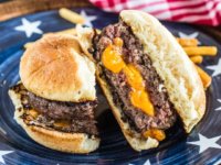 Juicy Lucy burger